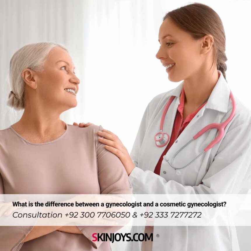 What is the difference between a gynecologist and a cosmetic gynecologist?